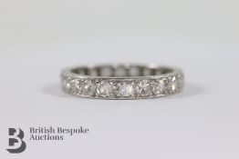 Vintage Diamond Eternity Ring