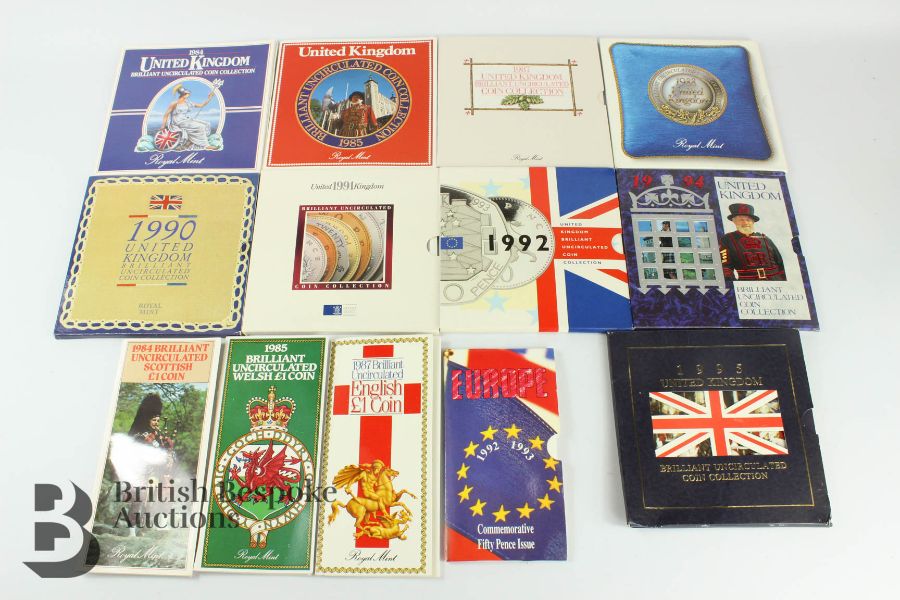 Royal Mint Brilliant Uncirculated Coin Collections