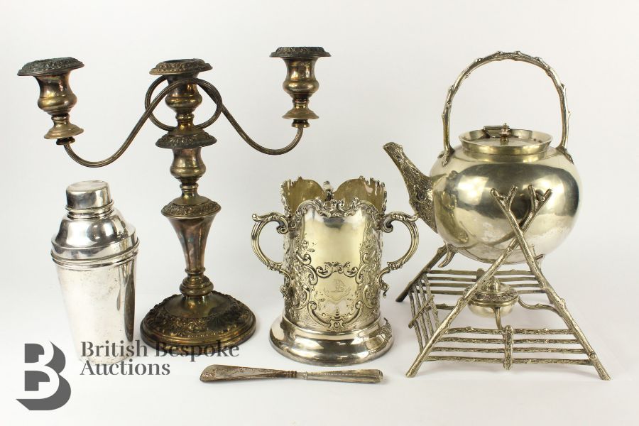 Quantity of Silver Plate - Image 4 of 4