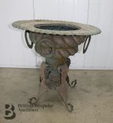 Copper Plant Stand