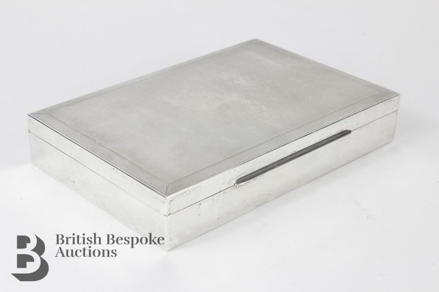 Silver Cigar Box - Image 2 of 5