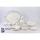 A Large Royal Doulton Strasbourg Dinner Service