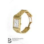 Jaeger-le-Coultre Gentleman's Reverso 18ct Gold Wrist Watch