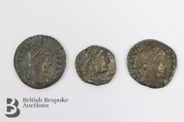 Three Coins from Antiquity