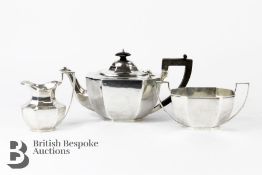 Edwardian Silver Tea Trio