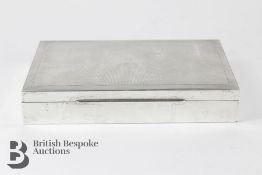 Silver Cigar Box