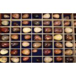 Collection of Treen Turned Eggs