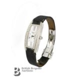 Piaget Tonneau 18ct White Gold and Diamond Wrist Watch