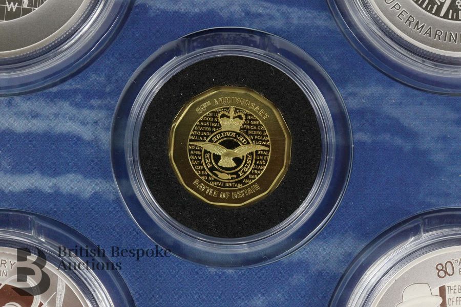 Bradford Exchange Royal Air Force Battle of Britain 80th Anniversary Coin Set - Image 3 of 5