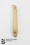9ct Gold Hallmarked Propelling Pencil