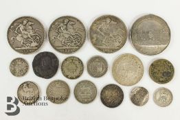 Collection of GB Crowns and Coins