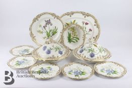 Part Spode 'Stafford Flowers' Dinner Service