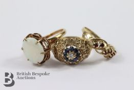 9ct Gold Opal RIng