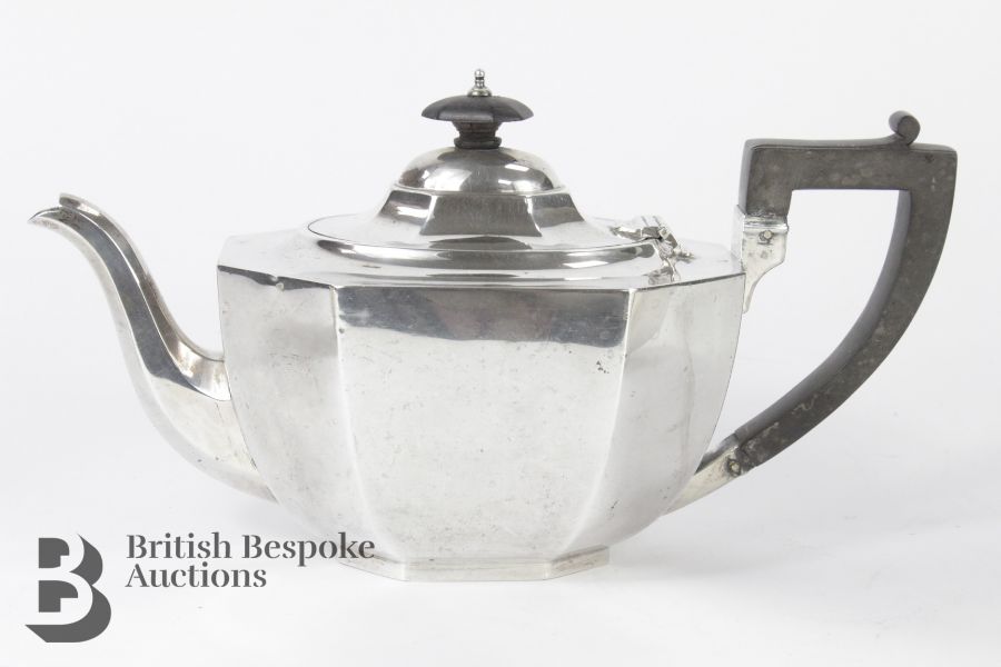 Edwardian Silver Tea Trio - Image 4 of 5