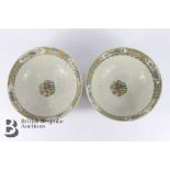 Pair of Cantonese Bowls