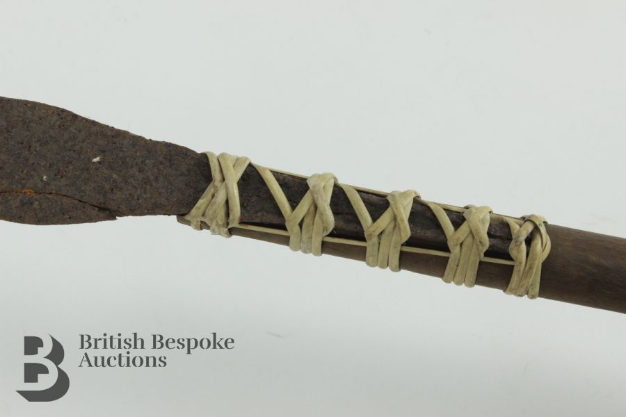 Authentic Iban or Sea Dayaks Blow Pipe - Image 4 of 6