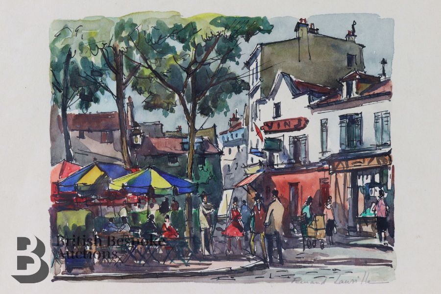 Mid-20th Century Watercolour - Image 3 of 3