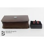 Rolls Royce Travelling Grooming Case and Cufflinks