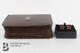Rolls Royce Travelling Grooming Case and Cufflinks