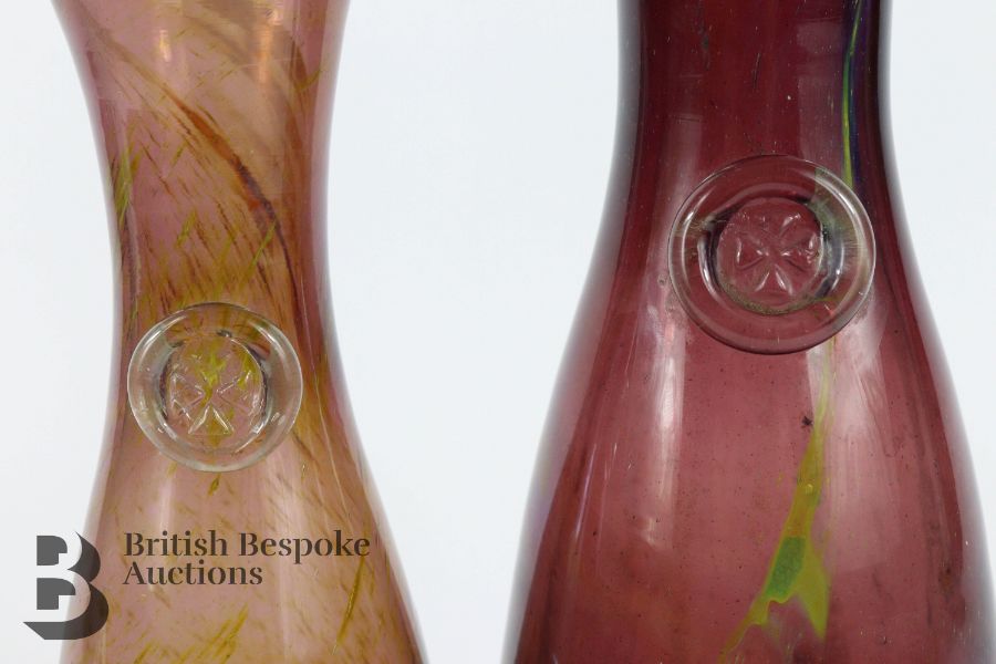 Mdina Glass Carafe Vase - Image 5 of 6