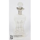 Edward VII Silver Medium Glug-Glug Decanter