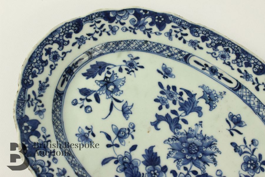 19th Century Chinese Blue and White Plate - Image 3 of 6