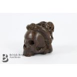 20th Century Skull Bronze