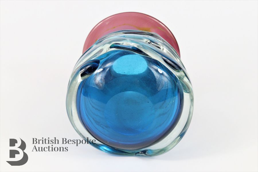 Mdina Glass Vase - Image 3 of 3