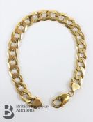 9ct Gold Curb Link Bracelet