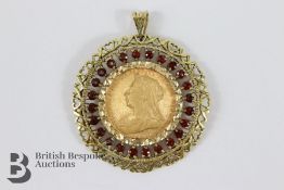 1898 Full Gold Sovereign