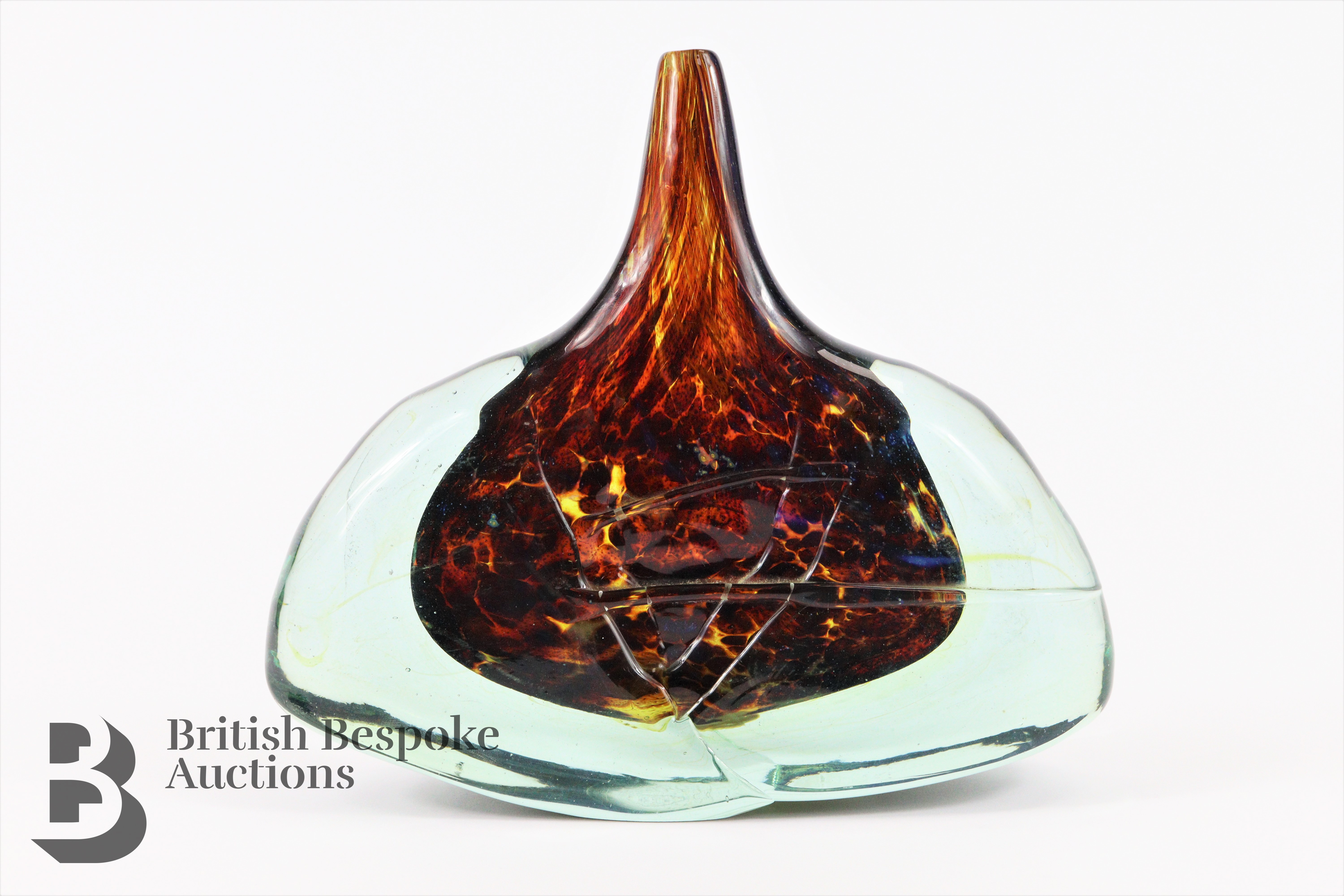 Mdina Glass Fish Vase