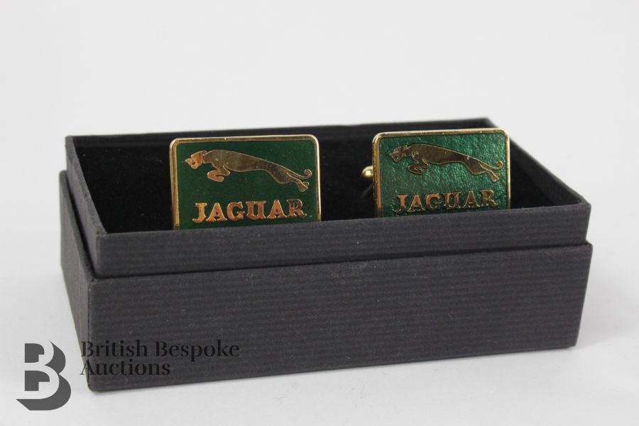 Jaguar Cufflinks and Mascot Corkscrew - Image 3 of 5