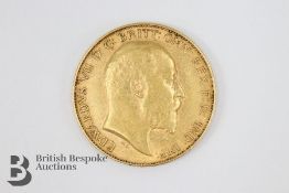 Edward VII Half Sovereign