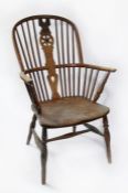 Three Windsor Fireside Chairs