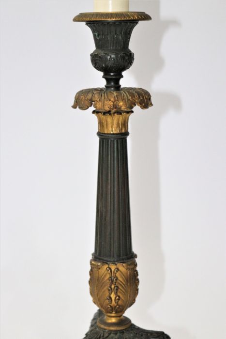 Regency Bronze Lamp Base - Image 2 of 2