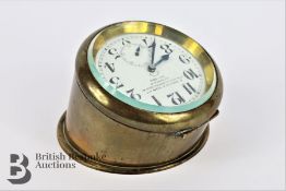 Speedo Brass 8-Day Veteran Car Clock