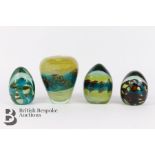 Mdina Glass Paperweights