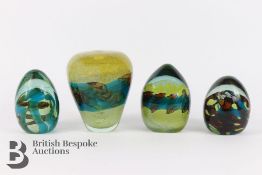 Mdina Glass Paperweights