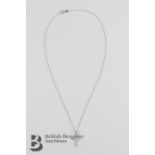 18ct Diamond Cross Pendant