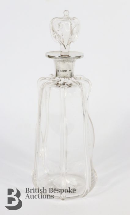 Silver Mounted Glug Glug Decanter