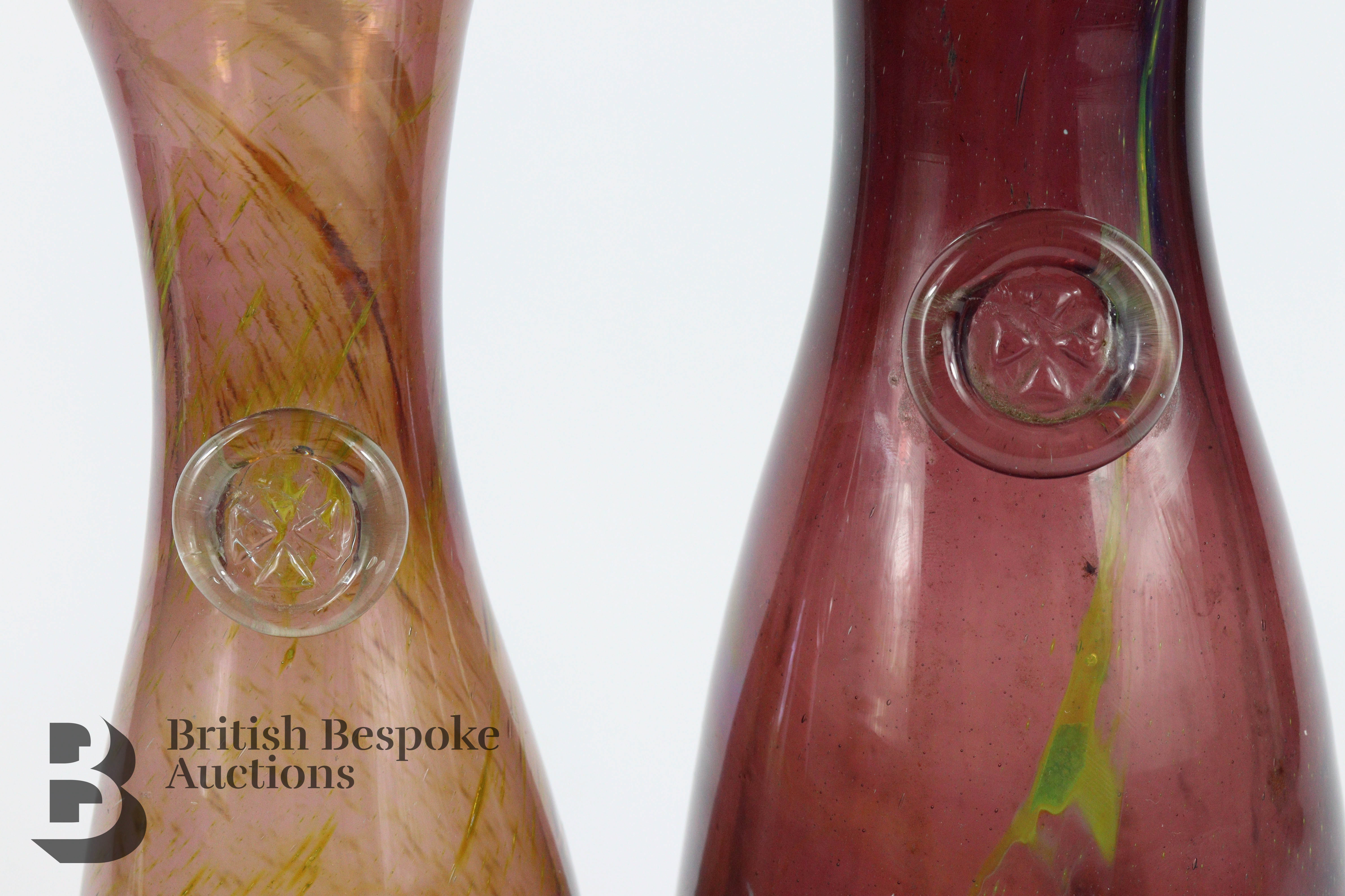 Mdina Glass Carafe Vase - Image 2 of 6