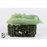 Chinese Bowenite Jade Carving