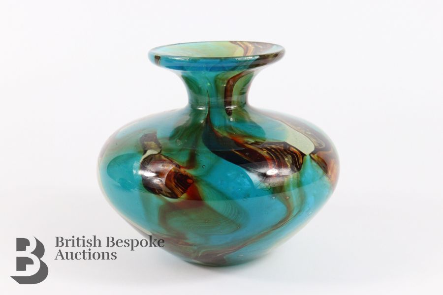 Mdina Glass Vase - Image 3 of 5