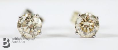 Diamond Stud Earrings