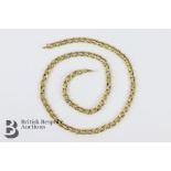 18ct Gold Curb-Link Necklace