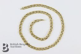 18ct Gold Curb-Link Necklace