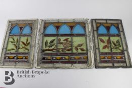 Three Lead Glass Windows