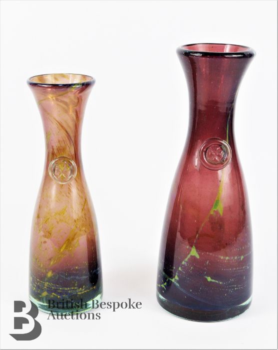 Mdina Glass Carafe Vase - Image 4 of 6