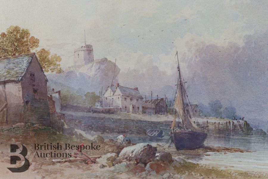 Attributed to George Stanfield Walters R.B.A Watercolours - Image 3 of 3