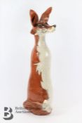 Jennie Hale Studio Pottery Snooty Fox